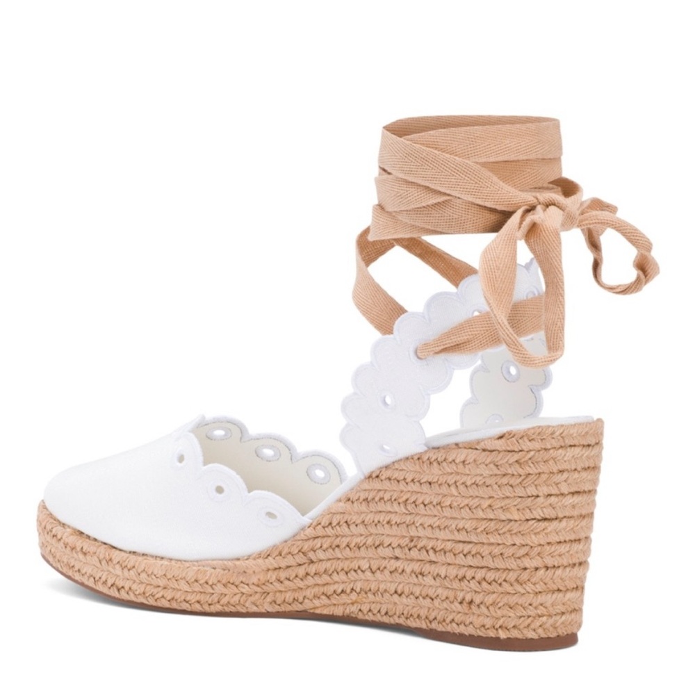 NWOB Larroude Poppy Espadrilles Size 9 - Picture 3 of 7